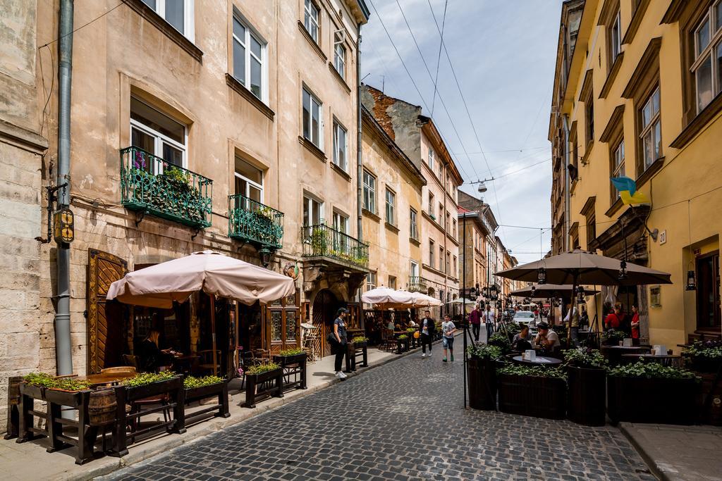 Nice Apartment Near Rynok Square Є Кондиціонер Світла Не Вимикали Leópolis Exterior foto